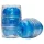 Fleshlight Quickshot Vantage - läpinäkyvä kaksipäinen masturbaattori (sininen)