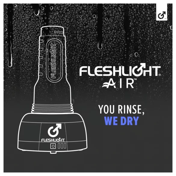 Fleshlight Air - automaattinen masturbaattorin kuivaaja (musta)
