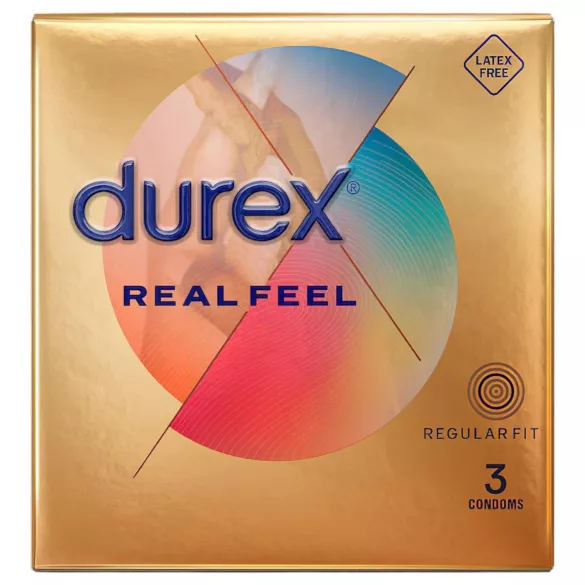 Durex Real Feel - lateksiton kondomi (3 kpl)