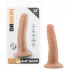 Dr. Skin 5,5 - realistinen dildo imukupilla - vaalea 14 cm