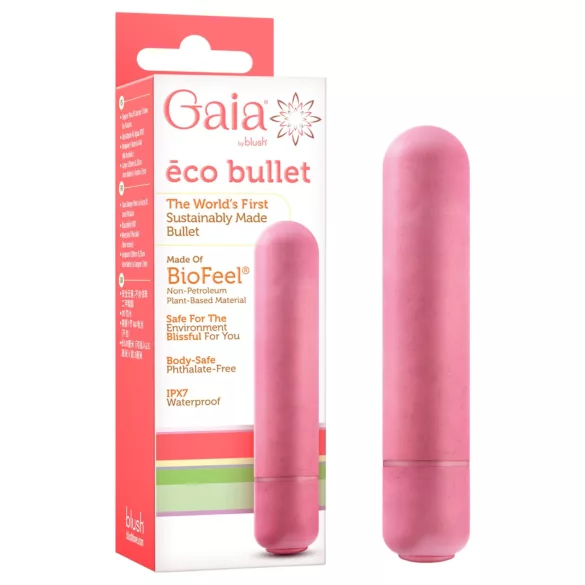 Gaia Eco M - vibraattori - ekologinen, keskikokoinen, koralli