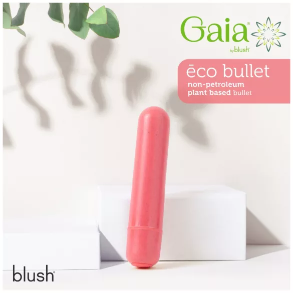 Gaia Eco M - vibraattori - ekologinen, keskikokoinen, koralli