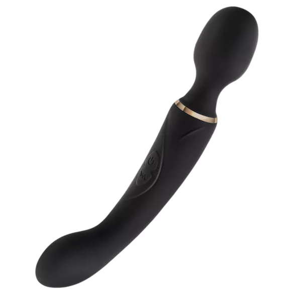 Blush Lush - 2-in-1-taikasauva- ja G-pistevibraattori (musta)