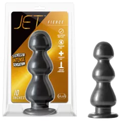 Blush Jet - dildot tapilla - nystyröitä - musta