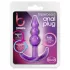 B Yours - anustappi kuulamainen - silikoni - violetti