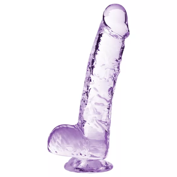 Blush Naturally Yours - kristallidildo (violetti)