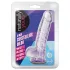 Blush Naturally Yours - kristallidildo (violetti)