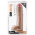 Blush Dr. Skin - aidon tuntuinen dildo kiveksillä (nude)