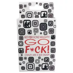 GO F*CK - seksikorttipakka - 52 korttia - kama sutra