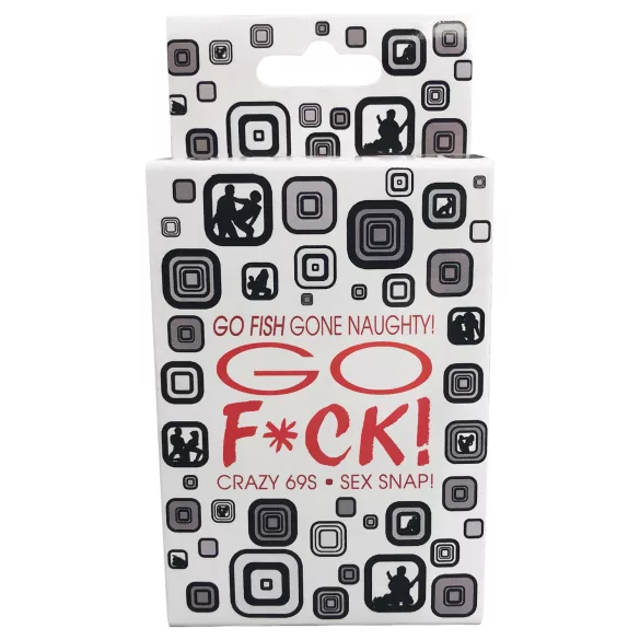 GO F*CK - seksikorttipakka - 52 korttia - kama sutra