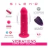 Silexd - vibraattori imukupilla ja kaukosäätimellä - pinkki