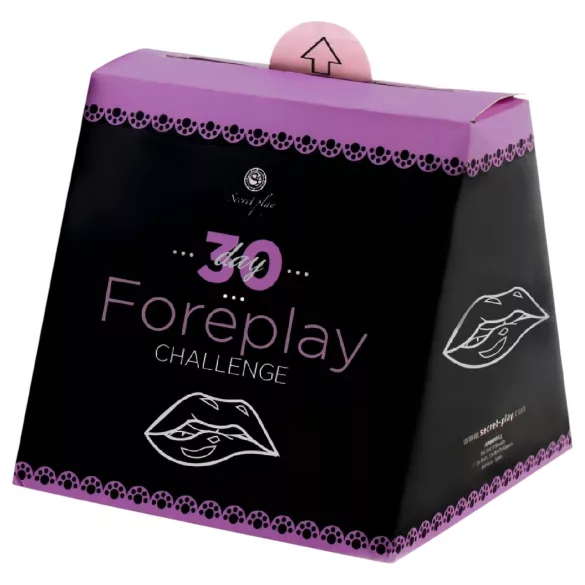 Secret Play 30 päivän esileikkihyöte - esileikkahaaste -korttipeli (englanniksi, espanjaksi)