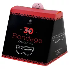   Secret Play 30 Day Bondage Challenge - 30 päivän bondage-haaste -korttipeli (englanniksi, espanjaksi)