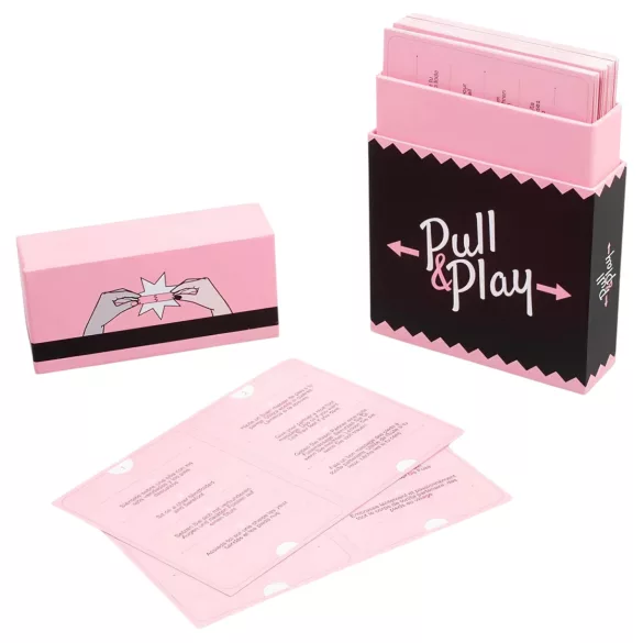 Secret Play Pull & Play - eroottinen korttipeli pareille (50 korttia) - 7 kielellä