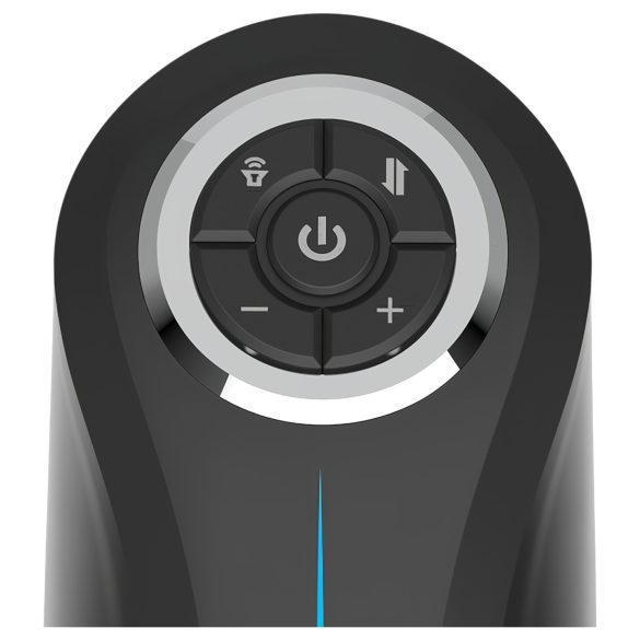 JamyJob - liukuva ja värisevä masturbaattori - musta