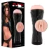JamyJob - realistinen keinovagina koteloitu - musta/nude