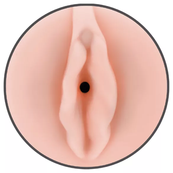 JamyJob - realistinen keinovagina koteloitu - musta/nude