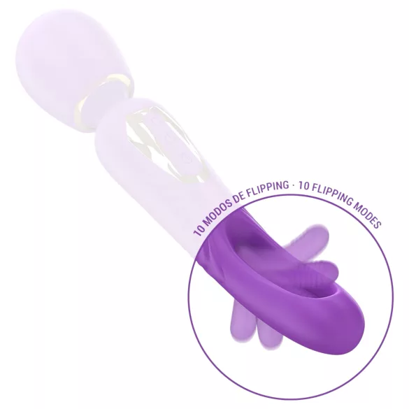 Intense Christy - vibraattori liikkuvalla kielellä - violetti