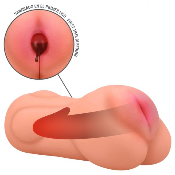Intense First Time Sophie - masturbatori - aidon tuntuinen neitsyt - vaalea