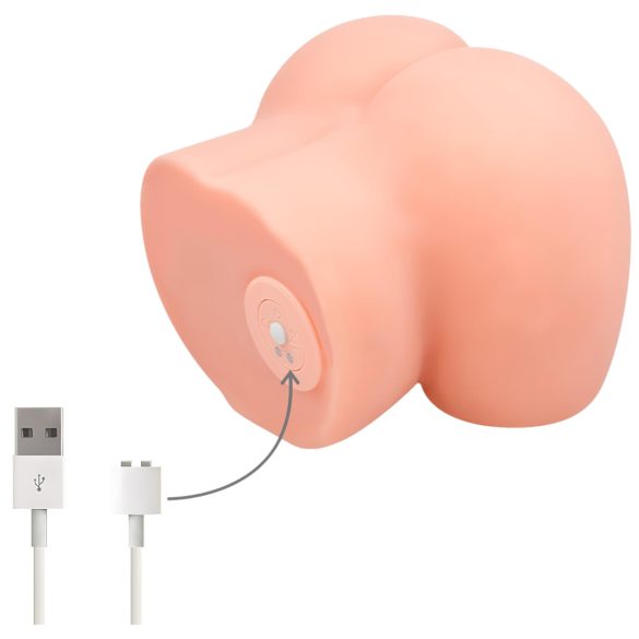 Intense First Time Ariana - realistinen värisevä neitsytmasturbaattori - nude