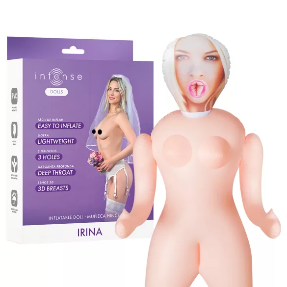 Intense Dolls Irina - puhalateksinen seksinukke - luonnollinen koko