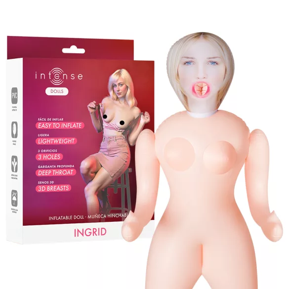 Intense Dolls Ingrid - puhaleluja seksinukke - puhallettava lateksi