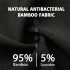 Adalet Natura Super - kuukautisalushousut (musta)