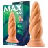 Max & Co Felix - anustappi - kierteinen - 15 cm luonnollinen