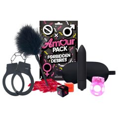   Amour Pack Forbidden Desires - aloittelijan setti vibraattorilla - 7 osaa