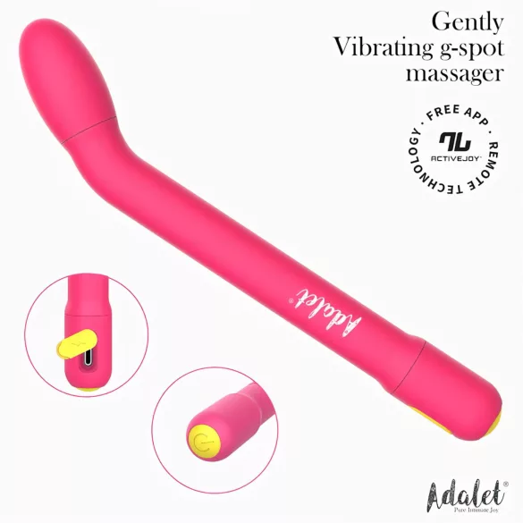 Adalet Gently - älykäs G-piste ja eturauhasvibraattori - pinkki