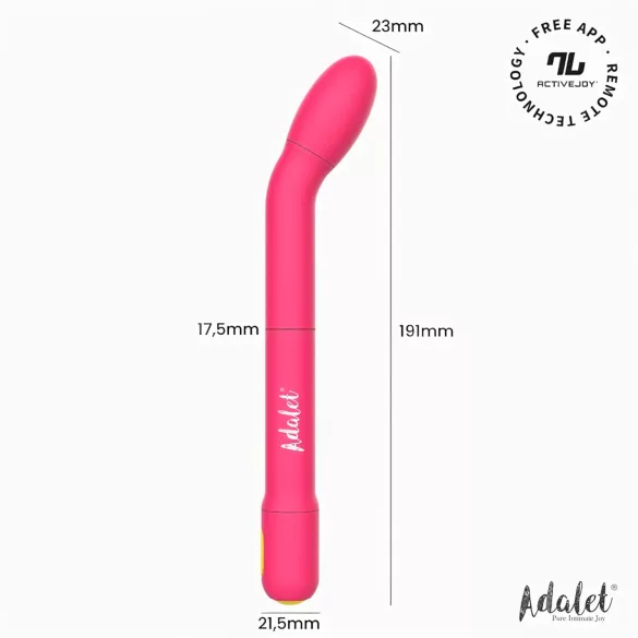 Adalet Gently - älykäs G-piste ja eturauhasvibraattori - pinkki