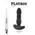 Playboy - Ladattava anaalivibraattori (musta)