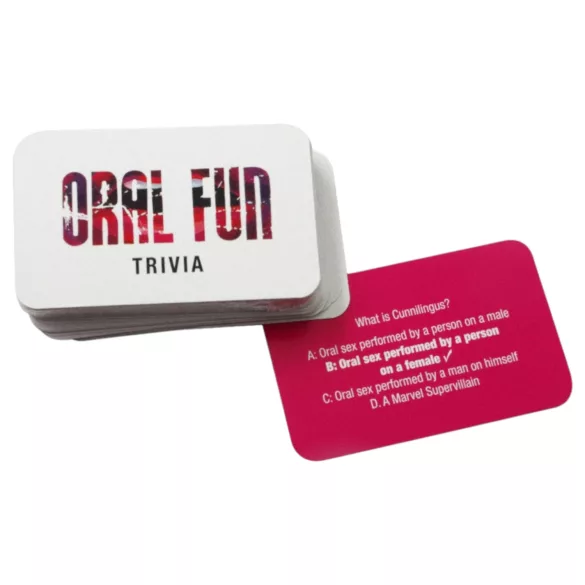 Oral Fun - eroottinen seurapeli pareille (englanninkielinen)