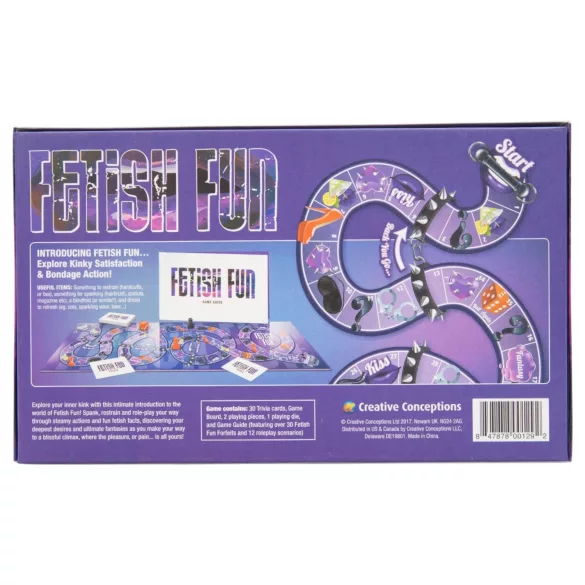 Fetish Fun - eroottinen lautapeli pareille (englanninkielinen)