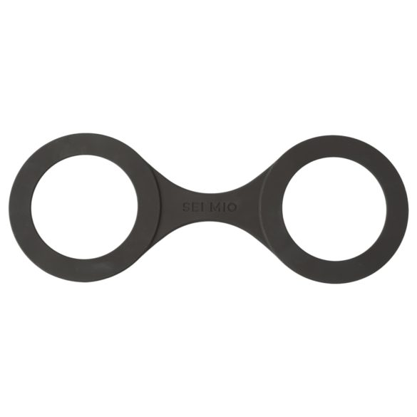 Sei Mio - silikonirannekkeet - M - musta