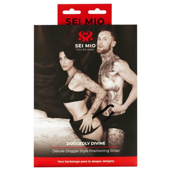 Sei Mio - doggy style asennustyyny - musta