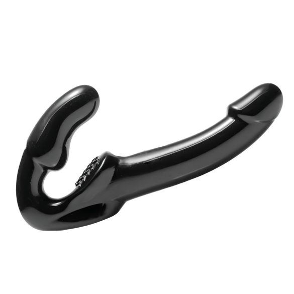 Strap U Revolver - kiinnitettävä dildo ilman hihnaa (musta)