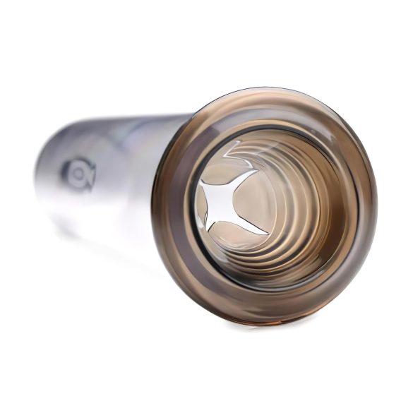 Tom Heavy Duty - penispumppu metallivivulla - läpinäkyvä