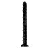Hosed Swirl Tchick - anaalidildo 18 cm (musta)