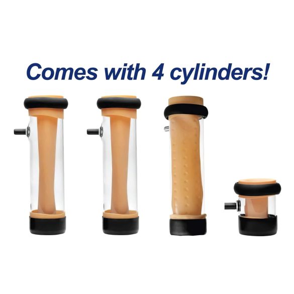 The Super Milker - automaattinen deluxe-masturboija (musta)