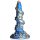 Creature Cocks Kraken - spiraalinen mustekala-dildo - 21cm (kulta-sininen)