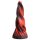 Helvetin Suudelma - kiemurteleva dildo, 19 cm (punainen)