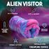 Cyclone Alien-silikonivagina (violetti-pinkki)