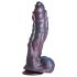 Creature Cocks Hydra - realistinen dildo - silikoni - 27 cm - violetti