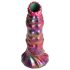Kuvotus Kivekset - sateenkaari ovipositori dildo