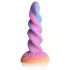 Creature Cocks Moon Rider - hehkuva yksisarvisdildo - lila-pinkki