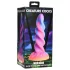Creature Cocks Moon Rider - hehkuva yksisarvisdildo - lila-pinkki