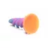 Creature Cocks Moon Rider - hehkuva yksisarvisdildo - lila-pinkki
