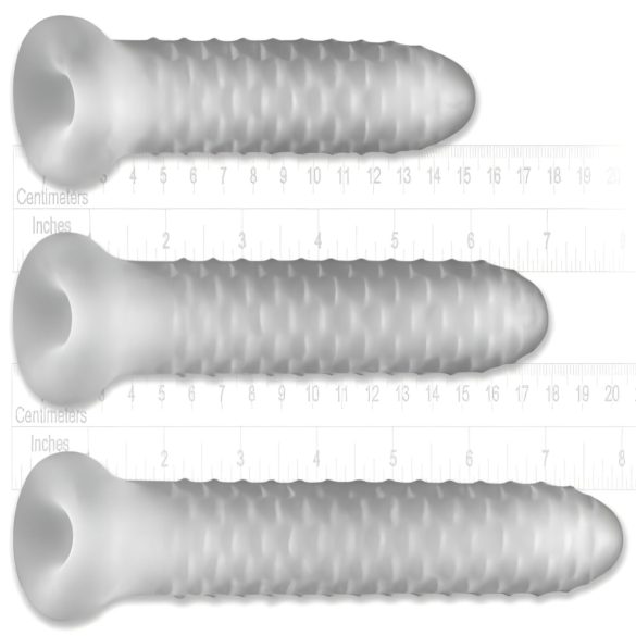 Fat Boy Checker Box - penisvaippa - 19 cm - valkoinen