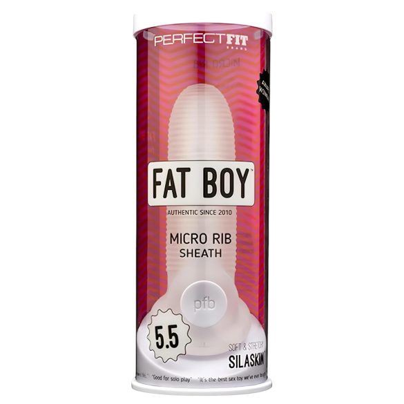 Fat Boy - penisvaippa - mikro-uritetut - 15 cm - valkoinen
